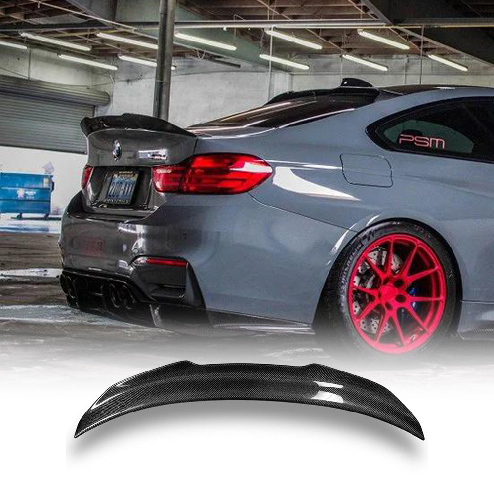 BMW F82 M4 PSM STYLE CARBON FIBER REAR TRUNK SPOILER | PALENON PERFORMANCE