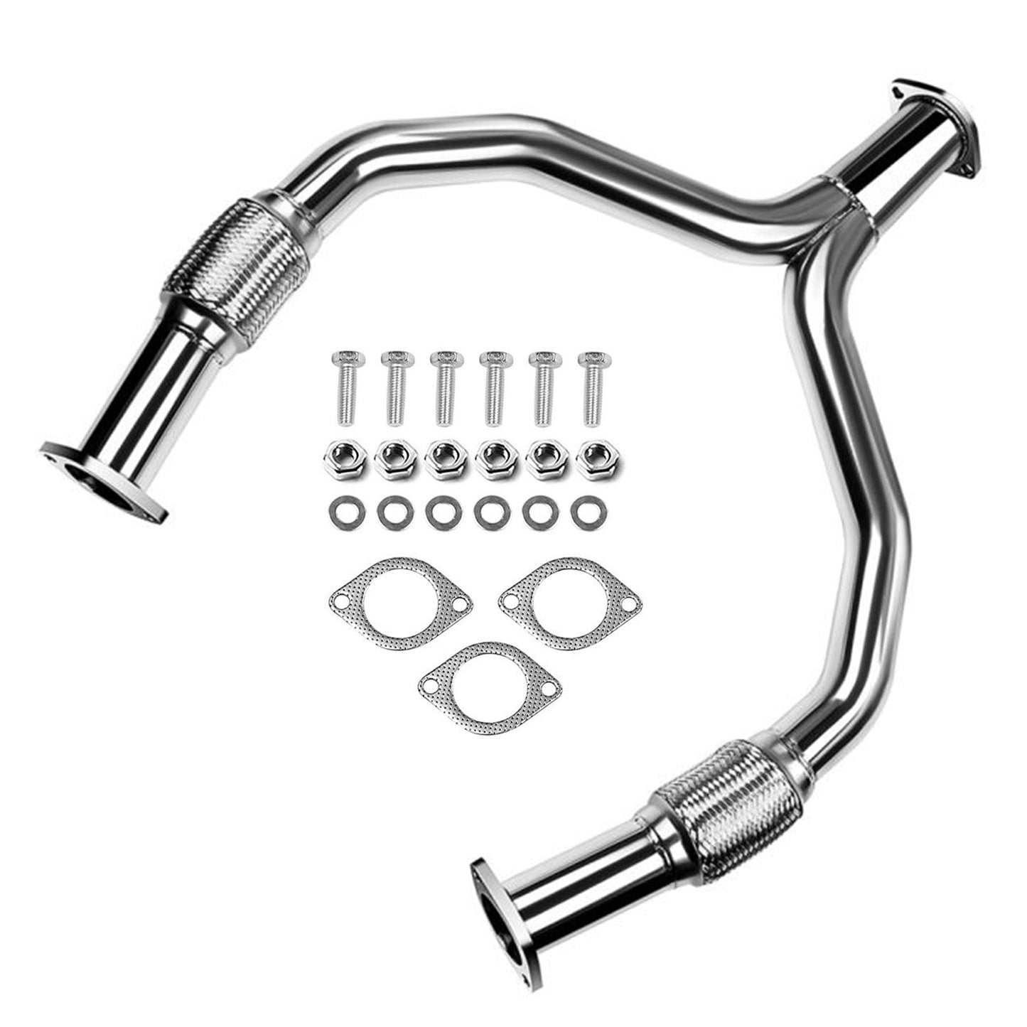 2008-2013 Infiniti G37 3.7L Stainless Steel Y-Pipe Exhaust Pipe Kit