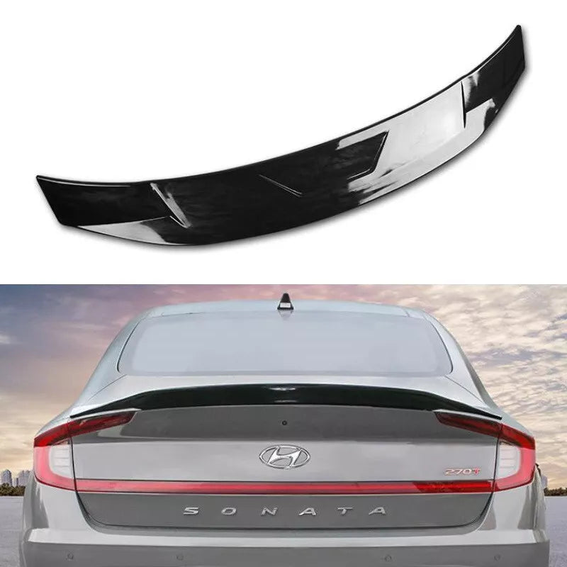 Gloss black spoiler for 2020-2023 Hyundai sonata